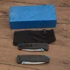 Top Quality Classic BM 535-3 Pocket Folding Knife S30V Drop Point Stone Wash Blade CNC Carbon Fiber Handle Outdoor EDC Folder Gift Knives with Retail Box