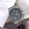Designer Watch Luxury Automatic Mechanical Watches Box Série Airbnb Titanium Metal Mens 26400io Movement Wristwatch Ujri