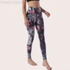 Desgerir als yoga aloe calça perneiras Origem da cintura e elevação do quadril Fitness feminino Impresso de camuflagem esportes calças de corrida apertadas