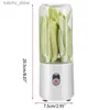 Juicers draagbare blender USB Mixer Elektrische sapmachines Blender Mini Fruit Processor Lemon Squeezer Y240418