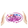 LED Gadget Watch Gest Control Kids Toy UFO Induction Aircraft Suspension Mini Drone Toys Flying Spinning Smart Sensor Light Quadc DH7FE