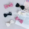 Luxury Brand Dog Hair Clips Designer Cat chien Princesse Bow Coiffure Coiffure Coiffure Schnauzer Pomeranian Bichon Puppy Beauty Hair Ornements