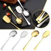 Spoons Golden/Silver Acciaio inossidabile Servizio Servizio Cucina Cucina Grande Zuppa di riso per la casa Gadget Home Gadgets Z0Y1