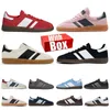 New Handball Spezial Almost Yellow Scarlet Vegan Navy Gum Aluminum Arctic Night Shadow Brown Collegiate Green White Grey Casual Shoe Sneakers Gym Shoes