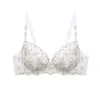 BrAS LACE Bordado Flores de roupas íntimas Sexy Push Up Bra Mulheres Decoração