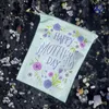 Sacs de rangement Velvet Gift Mothers Day Dows Drawstring Design Creative Favor Sac pour la fête de mariage pour enfants adultes