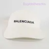 Designer Baseball Cappello ricamato Summer Fashion Bash Bedenciagaa 452245 352B4 Logo Cappello da baseball ricamato L 58 MENS White Second-Handwl4Gec