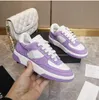 2024 Femme Designer Chaussures Purple White Casual Shoes Sneaker Nouveau Arrivée Taille 35-40