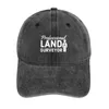 Berets Professional Land Vermessung Geschenk Cowboy Hat Custom Cap Wandermänner Luxus Frauen
