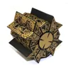 Decorative Figurines 1PC Working Lemarchand's Lament Configuration Lock Puzzle Box From Hellraiser Decor Creative With Detachable Magic Cube