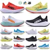 HOKKA One One Bondi 8 2024 Running HOKKAs Shoes Womens Platform Sneakers Clifton 9 Men Women Blakc White Harbor Mens Women Trainers Runnners 36-46