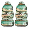 Capas de assento de carro Summer Tropical Palm Leave