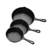 Pans Frying Pan Smooth Surface Cast Iron Kitchen Eggs Pancake Non Stick Mini For Induction Cooker Home Dining Tool Skillet Restaurant