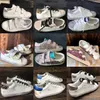 Luxury Childrens Star Sneakers Chaussures enfants Sequin Classic White Do-Old Dirty Child Designer Girls Garçons Boys décontractés