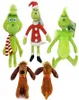 1840 cm 2023 Wie der Grinch Plüschspielzeug Grinch Plüsch Max Hundepuppe Weich gefülltes Cartoon Tier Peluche für Kinder Weihnachtsgeschenk5323173