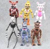 14517cm vijf nachten op Freddy039S Actiefiguur PVC FNAf Bonnie Foxy Freddy Fazbear Bear Dolls Game Toys 6pcslot Anime Model9568092