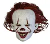 Movie S It 2 ​​Cosplay Pennywise Clown Joker Mask Tim Curry Mask Cosplay Halloween Party Props Mask Mask Maski Whole F7349125