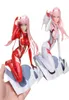 15cm Figure d'anime chérie dans la figure Franxx Zero Two 02 Redwhite Clothes Girls PVC Action Figures Toy Collectable Model 2012024101442