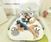 Dorimytrader kvalitet anime totoro plysch beanbag mjuk tatami soffa mattmadrass sovsäck för älskare barn presentdekoration d7383087