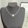 Luxury Pearl Necklace Designer Diamond 18k Gold Plated Platinum Letters Pendants Halsband för kvinnor med C Letter Diamond Pendan Jewelry Wedding Party Parts