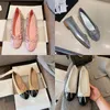 luxury TOP dress shoes c ballet pink flats trainers cheap floor loafers white pumps balles tennis dhgate womens Ballet flat slingback mesh authentic blue sneakers