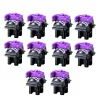 Acessórios 10pcs Hotswappable DIY clicky linear switches ópticos para Razer Huntsman Elite Kit Purple Mechanical Gaming Teclado Acessório