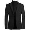 Men Cashmere Blazers Suit Vestes Business Casual Costume Mouilles en laine de haute qualité Male Slim Fit 240407