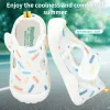 Stövlar nya småbarn baby sandaler andningsbara luftnät söta skor 14 år antislip mjuk sula första vandrare barn lätt sommar