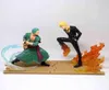 One -Piece -Anime -Figur Sanji Roronoa Zoro Action Abbildung One Piece Log Datei Auswahlkampf