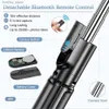 Selfie Monopods Self -Portrait -Stick Stativ erweiterbare drahtlose Bluetooth -Fernbedienung Tragbare Smartphone -Stativ -Halterung Installation Y240418