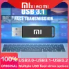 카드 Xiaomi 고품질 플래시 드라이브 방수은 고속 U 디스크 메모 셀 USB 스틱 512GB 1GB 2GB 2024 NEW