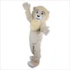 2024 Erwachsenengröße Löwen Maskottchen Kostüm Halloween Carnival Unisex Erwachsene Outfit ausgefallenes Kostüm Cartoon Thema Kostüm