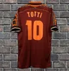 Retro voetbaltrui Totti Batistuta Dzeko voetbalshirt Klassiek Vintage Nakata Balbo 1989 1990 1991 1992 1994 1995 1995 1996 1997 1998 2005 2006 1999 2000 2001 2002