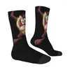 Chaussettes masculines tasmanian diable robe hommes femmes femmes à la mode chaleureuse