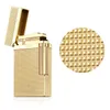 NEW Cigarette Cases Gas Lighters Man Brass Electroplating Windproof Bright Sound PersonalityIn Gift