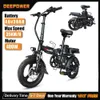 Bikes Deepower Mini Follab Ebike 500W 48V 30AH ROVAB Batterie Multi-shock Absorbing Urban Ectric Bicyc vélo pour Aldult L48