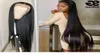 28 30 40 tum mänskliga peruker för svarta kvinnor förhandsbrasilianskt hår 13x4 Frontal Full HD Straight Lace Front Wig2611277