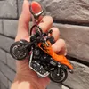 Creative Hip Hop Trend Revival Motorcycle Doll Keychain Car Network Red Pendant Cartoon Bag Pendant Small Gift