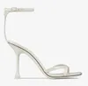 Marchio italiano femminile da sposa donna ixia sandali scarpe caduta tacchi quadrati di punta di punta sandalias quotidiano walking eu35-43 con scatola