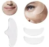 Strumenti per sopracciglia Stencils 3 PC Women Eye Eye Sfrige invisibile nastro per viso antiaging antiagendo le linee cutanee siliconiche riutilizzabili patch cA3365758617