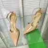 Dress Shoes Shiny High Heel Pointed Toe Sandals Women Summer T Belt Calf Leather Hollow Stiletto Buckle Strap Party Wedding