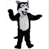 2024 Hot Sales Adult Size Fur Husky Dog Mascot Costume Adults Size Birthday Party Outdoor Outfit fancy costume Character costumes