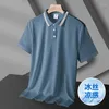 Men's Polos Polo Polo Summer Summer Cool respirável confortável mass roupas clássicas moda moda casual Outwear Roupas masculinas de alta qualidade