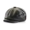 Q585 Berets 2023 AUTUMNAD DAD NEWSBOY HAT MALON LEISURE Béret homme outoors Ivy Cap Woman Fashion Painter Cap 55-60cm D24418