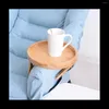 Storage Bags Sofa Tray Table Armrest Clip-on Wood Practical TV For Remote Control Coffee