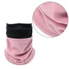 Scarves Multifunctional Outdoor Neck Tube Scarf Thick Cotton Fleece Face Warmer Cover For Cycling Skiing Windproof R7RF