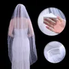 Wedding Hair Jewelry 75/100/150/200/300cm Bridal Veil Soft Wedding Veil With Comb One Layer Tulle Cathedral Wedding Veil Bride Marriage Accessories