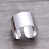 Klusterringar hx silver färg retro handgjorda ring enkel glans för män och kvinnor par juvelkvinna lyxkvalitet smycken