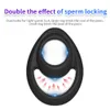 2 buchi Ring Dick ingranditi giocattoli sexy per uomini in silicone ritardo eiaculazione adulto 18 maschile masturbazione negozio