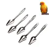 Autres oiseaux Fournit 100 PCS Cuffis d'alimentation en acier inoxydable